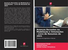 Обложка Avanços Recentes na Modelação e Simulações - Livro de Resumos de 2021