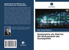 Portada del libro de Qualimetrie als Maß für die Wirksamkeit der Sozialpolitik