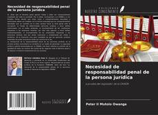 Capa do livro de Necesidad de responsabilidad penal de la persona jurídica 