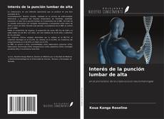 Interés de la punción lumbar de alta kitap kapağı
