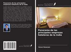 Copertina di Panorama de las principales empresas hoteleras de la India