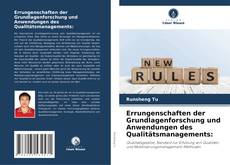 Bookcover of Errungenschaften der Grundlagenforschung und Anwendungen des Qualitätsmanagements:
