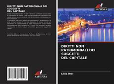 Bookcover of DIRITTI NON PATRIMONIALI DEI SOGGETTI DEL CAPITALE