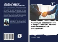 Обложка Структура собственности и эффективность работы микрофинансовых организаций