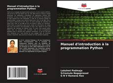 Bookcover of Manuel d'introduction à la programmation Python