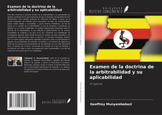 Обложка Examen de la doctrina de la arbitrabilidad y su aplicabilidad