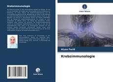 Capa do livro de Krebsimmunologie 
