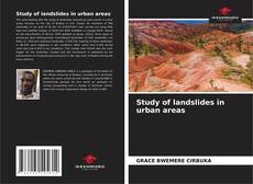 Borítókép a  Study of landslides in urban areas - hoz
