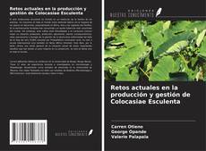 Capa do livro de Retos actuales en la producción y gestión de Colocasiae Esculenta 