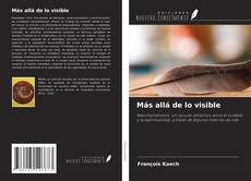 Buchcover von Más allá de lo visible