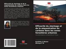 Buchcover von Efficacité du stockage et de la séquestration du carbone dans les zones forestières urbaines