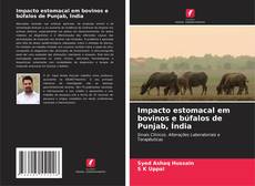Capa do livro de Impacto estomacal em bovinos e búfalos de Punjab, Índia 