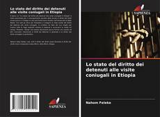 Bookcover of Lo stato del diritto dei detenuti alle visite coniugali in Etiopia