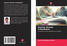 Ensinar Direito Colombiano kitap kapağı
