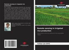 Обложка Remote sensing in irrigated rice production