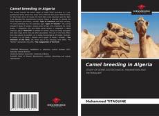 Capa do livro de Camel breeding in Algeria 