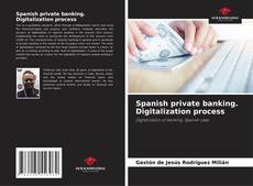 Bookcover of Spanish private banking. Digitalization process