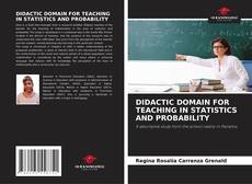 Portada del libro de DIDACTIC DOMAIN FOR TEACHING IN STATISTICS AND PROBABILITY