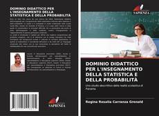 Buchcover von DOMINIO DIDATTICO PER L'INSEGNAMENTO DELLA STATISTICA E DELLA PROBABILITÀ