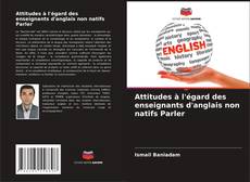 Attitudes à l'égard des enseignants d'anglais non natifs Parler kitap kapağı