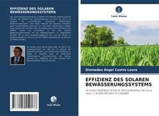 Buchcover von EFFIZIENZ DES SOLAREN BEWÄSSERUNGSSYSTEMS
