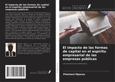 Buchcover von El impacto de las formas de capital en el espíritu empresarial de las empresas públicas