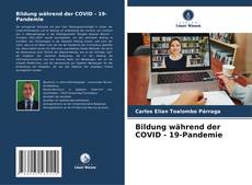 Bildung während der COVID - 19-Pandemie kitap kapağı
