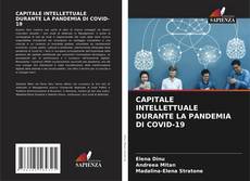 Couverture de CAPITALE INTELLETTUALE DURANTE LA PANDEMIA DI COVID-19