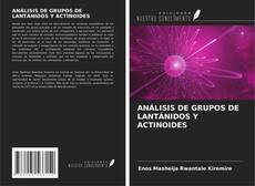 ANÁLISIS DE GRUPOS DE LANTÁNIDOS Y ACTINOIDES的封面