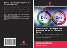 Buchcover von Pensar e fazer negócios globais de TI no DevOps Way