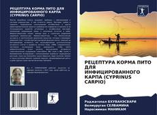 РЕЦЕПТУРА КОРМА ПИТО ДЛЯ ИНФИЦИРОВАННОГО КАРПА (CYPRINUS CARPIO) kitap kapağı