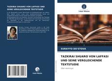 TAZKIRAI SHUARO VON LAFFASI UND SEINE VERGLEICHENDE TEXTSTUDIE kitap kapağı