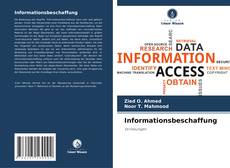 Informationsbeschaffung kitap kapağı