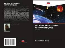 Copertina di RECHERCHES ET FAITS ASTRONOMIQUES