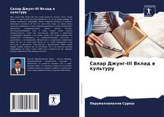 Bookcover of Салар Джунг-III Вклад в культуру