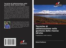 Bookcover of Tecniche di ottimizzazione nella gestione delle risorse idriche