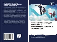 Couverture de Мотивация: актив для повышения эффективности работы сотрудников