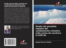 Buchcover von Studio del possibile impatto del cambiamento climatico sulla canna da zucchero in KZN SA