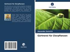 Portada del libro de Gärtnerei für Zierpflanzen