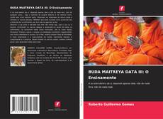Portada del libro de BUDA MAITREYA DATA III: O Ensinamento