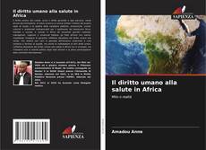 Buchcover von Il diritto umano alla salute in Africa