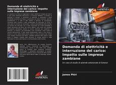 Buchcover von Domanda di elettricità e interruzione del carico: Impatto sulle imprese zambiane