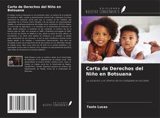 Capa do livro de Carta de Derechos del Niño en Botsuana 
