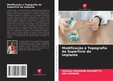 Capa do livro de Modificação e Topografia da Superfície do Implante 