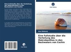 Buchcover von Eine Fallstudie über die Verteilung des Makrobenthos in den Backwaters von Cochin