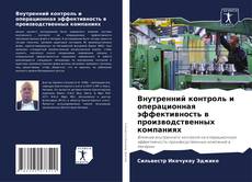 Обложка Внутренний контроль и операционная эффективность в производственных компаниях