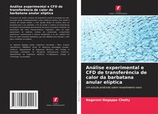 Buchcover von Análise experimental e CFD de transferência de calor da barbatana anular elíptica