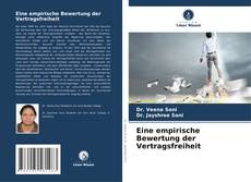 Couverture de Eine empirische Bewertung der Vertragsfreiheit