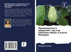 Portada del libro de Производство и маркетинг чау-чау (Sechium edule) в штате Мизорам