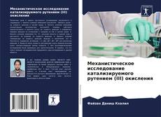 Механистическое исследование катализируемого рутением (III) окисления kitap kapağı